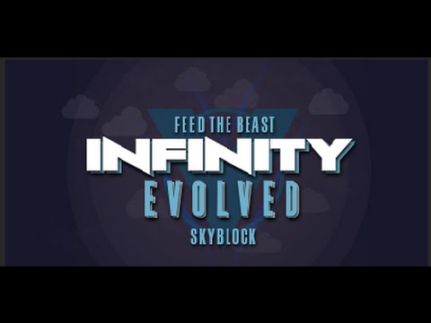 Minecraft Let's Play FTB - Infinity Evolved Skyblock Episode 19 - Kinetic Corn
