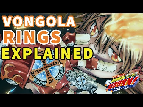 The Vongola Rings Explained : one of anime's coolest weapons  | Hitman Reborn