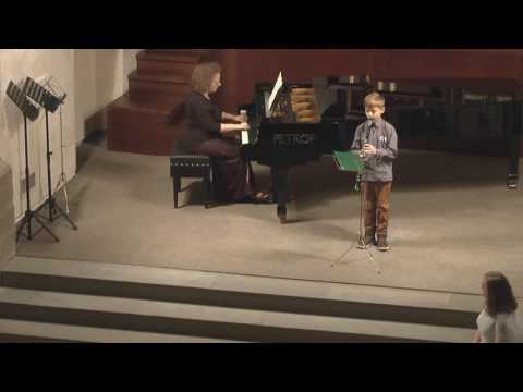 Vilém Brisuda klarinet - Mikulášský koncert 7.12.2016