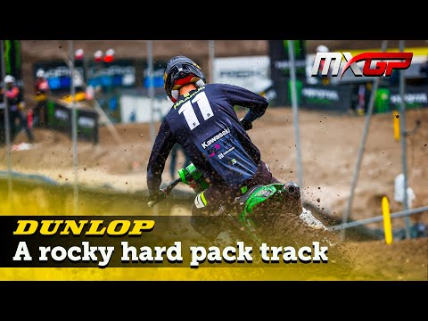Dunlop EP.2 | A rocky hard pack track | Mikkel Haarup | MXGP 2022 #MXGP #Motocross