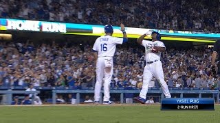 7/29/15: Dodgers ride five-run 7th inning to victory