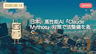 【アメリカ以外の世界のAIニュース】世界でAI導入加速　AI対応、法整備から運用まで【Bleep】