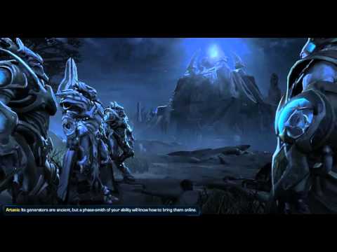Starcraft 2 - Legacy of the Void Cutscene - Artanis Rescues Karax