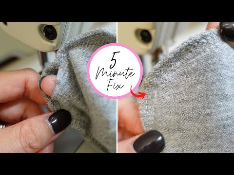 Hole in Your Pants Pocket? Quick Fix with a Sewing Machine