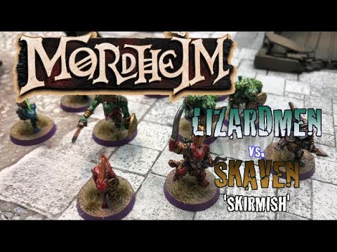 Throwback Thursdays Ep 136 - Mordheim: City of the Damned - Lizardmen vs. Skaven