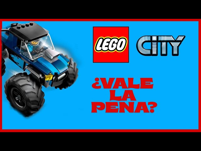 Vídeo relacionado con LEGO City Monster Truck Azul de Juguete, Camión Todoterreno y Minifigura de Conductor, Set de Juego Infantil Imaginativo, Divertido Regalo para Niños y Niñas de 5 Años o Más 60402
