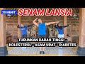 EXERCISE FOR THE ELDERLY LOWERS HIGH BLOOD PRESSURE CHOLESTEROL URIC ACID DIABETES