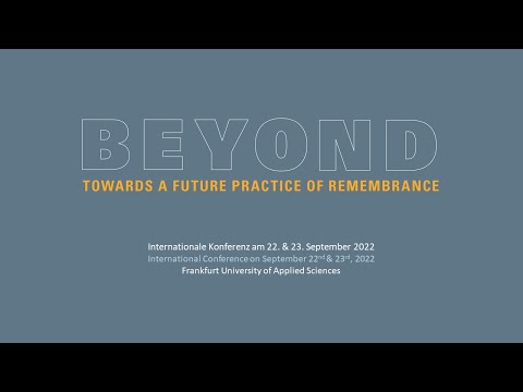 Eröffnung BEYOND-Konferenz