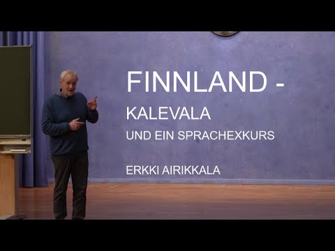 Finnland - Kalevala und ein Sprachexkurs - Erkki Airikkala