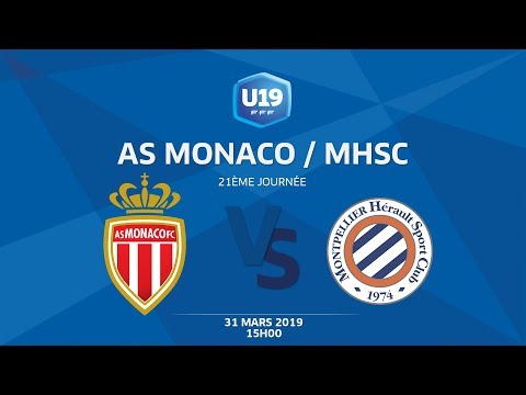 U19 National, Journée 21 : AS MONACO FC / MONTPELLIER HSC - Dimanche 31 mars à 15h
