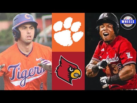 #5 Clemson vs Louisville Highlights (CRAZY!) | 2024 College Baseball Highlights