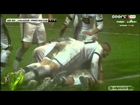 Szatmári Lóránd gólja a Szombathelyi Haladás - PMFC-Matias mérkőzésen