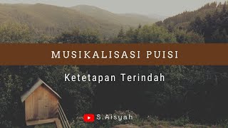 Download lagu Musikalisasi Ketetapan Terindah Panji Ramdana| S. Aisyah mp3