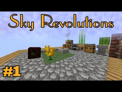 Series Premier E01 Sky Revolutions Modded Minecraft