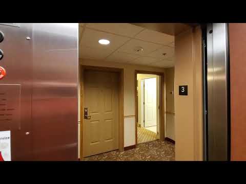 Concave Button! Otis Hydraulic Elevator - Country Inn & Suites - Carlisle, PA.