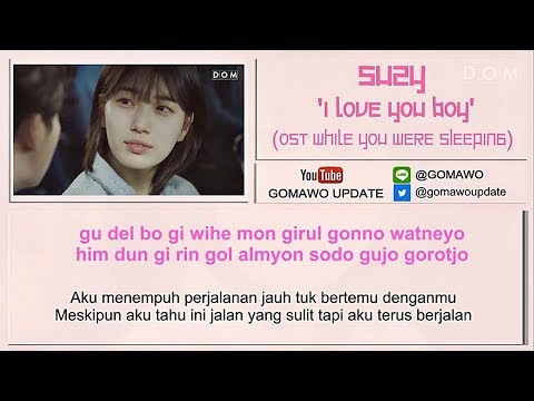 Easy Lyric SUZY - I LOVE YOU BOY by GOMAWO [Indo Sub]