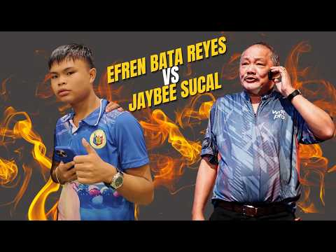 EFREN BATA REYES VS JAYBEE SUCAL - MATCH OF THE YEAR