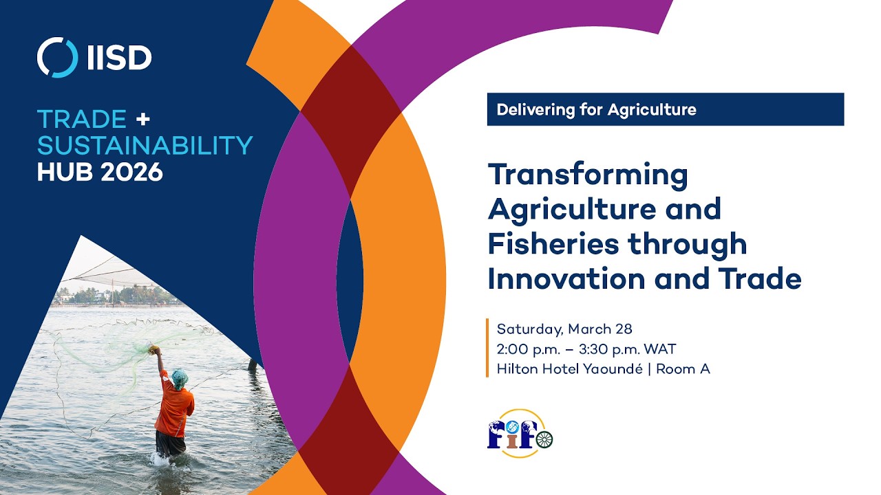 Transforming Agriculture and Fisheries through Innovation and Trade