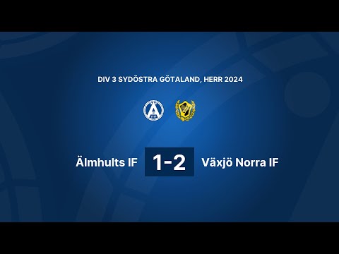 Älmhults IF - Växjö Norra IF (1-2)