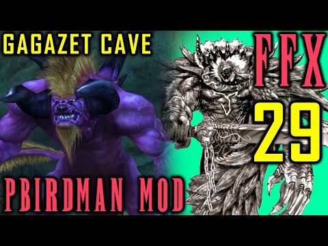 Final Fantasy X - Pbirdman Mod Walkthrough - Part 29 - Trials Of Gagazet Cave