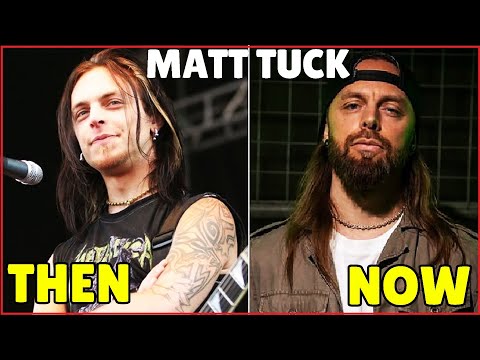 🔴 MATT TUCK (BULLET FOR MY VALENTINE) ★ THEN and NOW Biography - How he changed - The vocalist