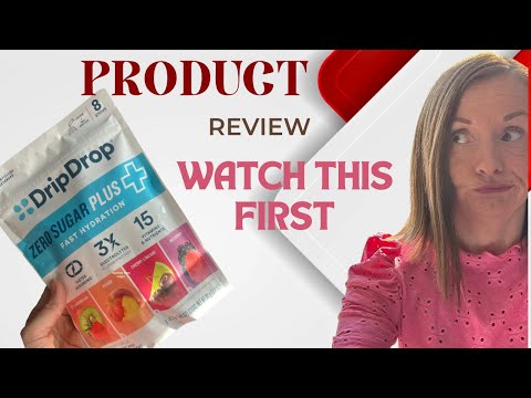 Drip drop zero sugar plus, watch this first!