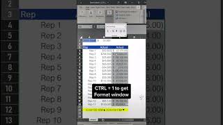 Up down indicators. Quickly see if your values are above or below target. - Excel Xpert tutorial video