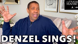Denzel Washington SINGS His Most Famous Movie Lines! | Hilarious Interview video
