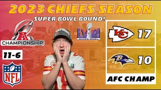 CHIEFS are going to SUPER BOWL LVIII with win over Ravens! | Chiefs vs Ravens, AFC Championship 2023