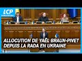 Allocution de Yaël Braun-Pivet depuis la Rada en Ukraine - 28/03/2024