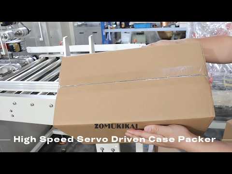 Hochgeschwindigkeits-Kartonverpackungsmaschine mit voller Servosteuerung