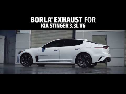 Borla Exhaust Sounds for the 2018-2021 Kia Stinger 3.3L [Polyphonic Exhaust Sound]