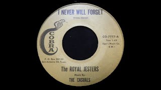 The Royal Jesters - I Never Will Forget  UT