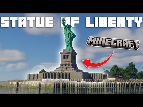 Insane Minecraft Build: Statue of Liberty