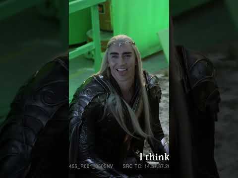 Moose refused to stay still.  #leepace #thehobbit #thranduil