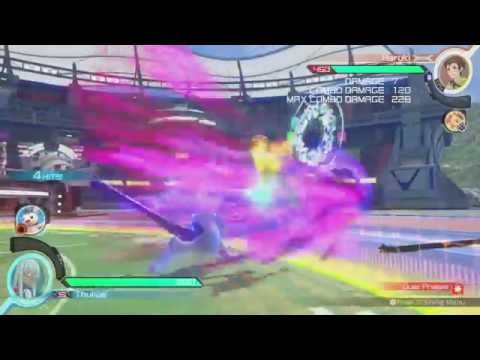 Pokken - Mewtwo Double Drain Punch stuff