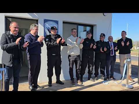 Inauguración base de Comando Radioeléctrico de la Policía de Santa Fe U.R. II Pueblo Esther - Alvear