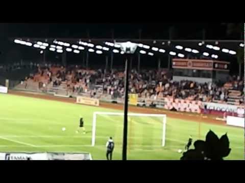 chrobry-głogów ostatnia minuta meczu 14.09.12