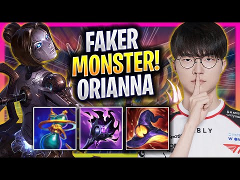 FAKER IS A MONSTER WITH ORIANNA! - T1 Faker Plays Orianna MID vs Syndra! | Season 2026
