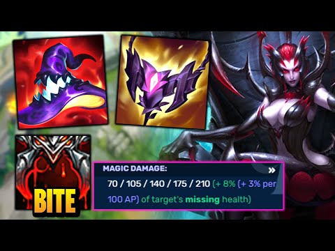 ELISE, BUT I'M FULL AP AND MY SPIDER BITE EXECUTES FROM HALF HP (POISONOUS ELISE)