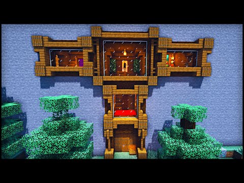 Minecraft Mountain House : How to build a Cool Minecraft Mountain House Tutorial