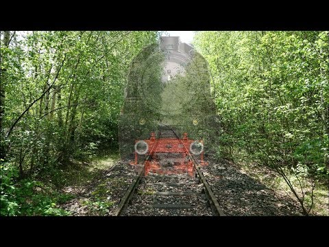 Das letzte Stück Gleis der Innerstetalbahn, es war die Strecke Richtung Forsthaus Lindthal