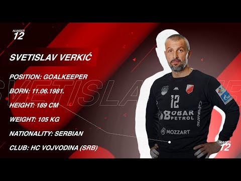 Svetislav Verkic - Goalkeeper - HC Vojvodina - Highlights - Handball - CV - 2021/22