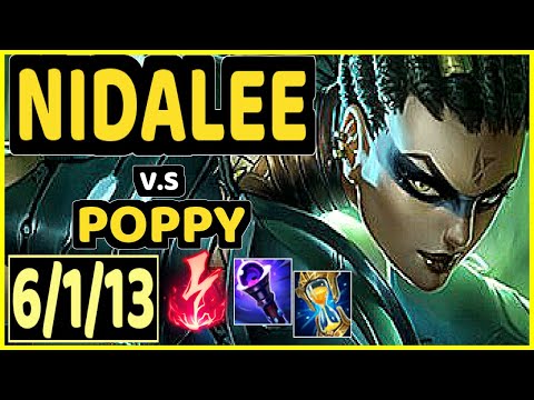 CANYON (NIDALEE) vs POPPY - 6/1/13 KDA JUNGLE CHALLENGER GAMEPLAY - KR