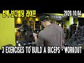 3 EXERCISES TO BUILD A BICEPS WORKOUT 상완 이두근 운동 
