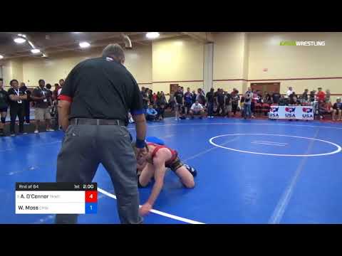 2018 Marine Corps US Open/UWW Junior Freestyle 70 Rnd Of 64 - Austin O'Connor (THWC) Vs. William M