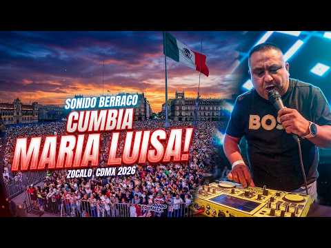 👉 Maria Luisa, Cumbia! | Sonido Berraco | Noche de Primavera, Zocalo CDMX 2026
