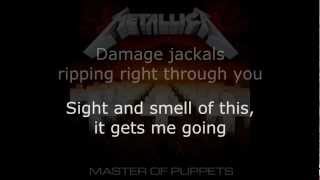 Metallica - Damage Inc. Lyrics (HD)