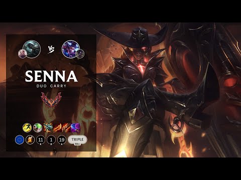 Senna ADC vs Vayne - EUW Grandmaster Patch 12.10