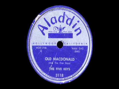 78 RPM: The Five Keys - Old MacDonald
